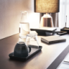 TOWER AMENITY TRAY L BK