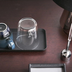 TOWER AMENITY TRAY L BK