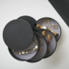 4-Tiered Accessory Case Black - Tower
