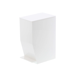 Caixote do Lixo WC com Pedal Branco - Tower