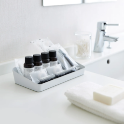 TOWER AMENITY TRAY L WIDE WH
