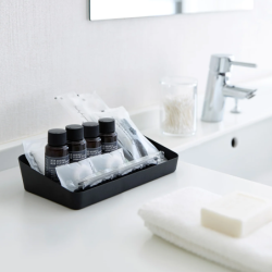 TOWER AMENITY TRAY L WIDE BK
