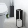 Suporte para Papel Higiénico Preto - Tower