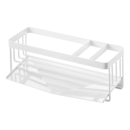 Sponge & Bottle Holder With Drainer White - Tower