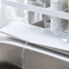 Sponge & Bottle Holder With Drainer White - Tower
