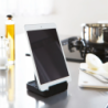 Ladle and Pot Lid Stand Black - Tower