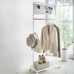 TOWER KIDS COAT RACK WITH PANEL WH