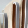 TOWER BATH TOWEL HANGER WITH 3 BARS WH