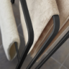 TOWER BATH TOWEL HANGER WITH 3 BARS BK