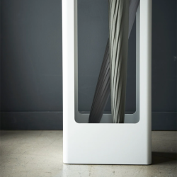 TOWER SLIM UMBRELLA STAND WH