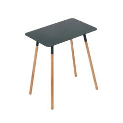 PLAIN SIDE TABLE RECTANGULAR BK