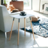 PLAIN SIDE TABLE RECTANGULAR BK