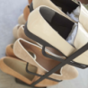 TOWER SHOE RACK WIDE BK