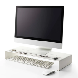 TOWER PC MONITOR STAND WH