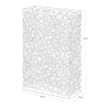 NEST UMBRELLA STAND WIDE WH