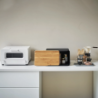 Bread Case With Removable Lid Black - Tower