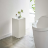Armário para Rollos WC con Ruedas Blanco - Tower