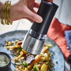 Electric Pepper Mill 16cm Black - Daman