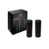 Electric Salt and Pepper Mill 15cm Matte Black - Night Electric