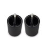 Pepper and Salt Mill 12cm and Funnel Set - Night Chic