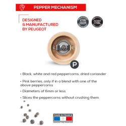 Moinho de Pimenta 15cm Chocolate - Paris U'Select