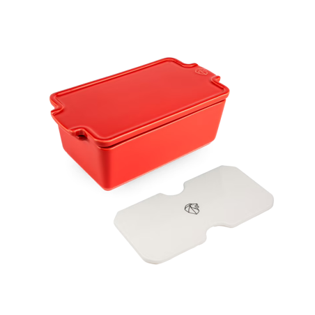 Terrine With Press Red 20cm - Appolia