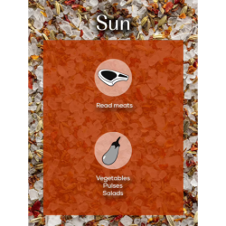 Mixing Salt 135gr (3x45gr) Gourmet - Sun
