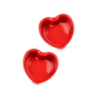 Set of 2 Red Heart Ramekins - Appolia For You