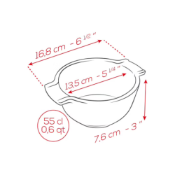 Almofariz com Pilão Creme - Appolia