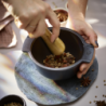Slate Mortar with Beechwood Pestle - Appolia
