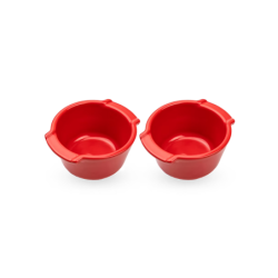 Set of 2 Ramekins 200ml Red - Appolia
