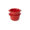 Set of 2 Ramekins 200ml Red - Appolia