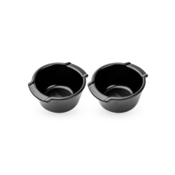 Set of 2 Ramekins 200ml Satin Black - Appolia