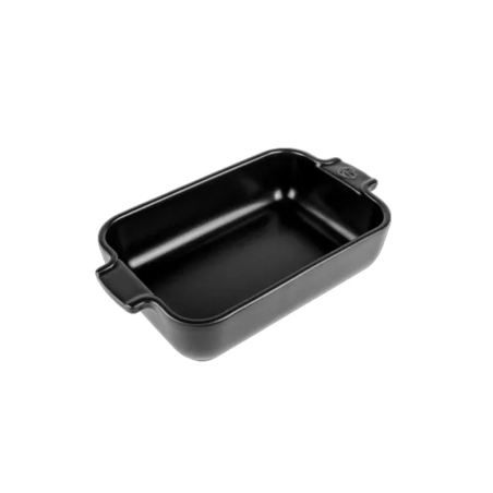 Rectangular Baker 22cm Satin Black - Appolia