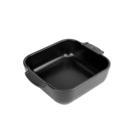 Square Baker 18cm Satin Black - Appolia