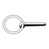 Passador de Anilha LV024 8 Zincado Branco CHEMITOOL FASTENERS