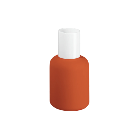 nailpolish vase, orange h 12,5 cm *top p