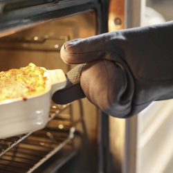 Luva de Forno Fácil Aderência Cinza - Pinch