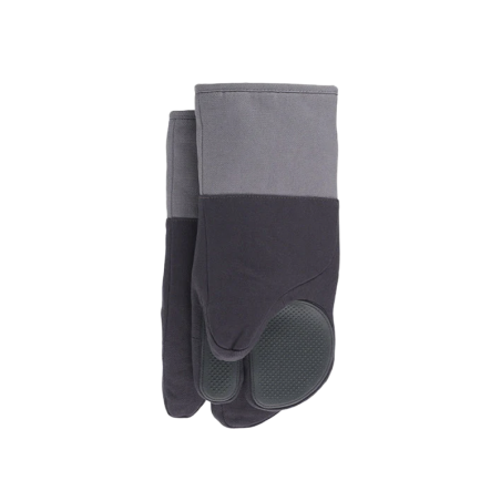 Set of 2 Oven Gloves Grey - Pinch