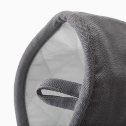 Set of 2 Oven Gloves Grey - Pinch