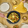 Tagine 30cm Yellow Saffron - Atlas