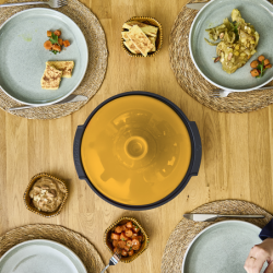 Tagine 30cm Yellow Saffron - Atlas