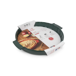 Ceramic Tart Dish 30 cm Forest Green - Appolia
