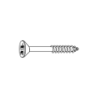 CHEMITOOL FASTENERS Chipboard Screw Countersunk Head POZIDRIV Partial Thread DIN 7505A 6X200/70 2A Passivated Stainless Steel