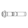CHEMITOOL FASTENERS Heavy Duty Anchor for High Perfomance in Concrete LV006 M10X110 Ø15 White Zinc plated