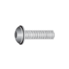 Hexagon Socket Cap Screw Button Head - Flange ISO 7380-2 M6X40 A2 Passivated Stainless Steel CHEMITOOL FASTENERS