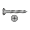 CHEMITOOL FASTENERS Chipboard Screw Countersunk Head POZIDRIV Full Thread DIN 7505A 2,5X20 4.8 Yellow Passivated