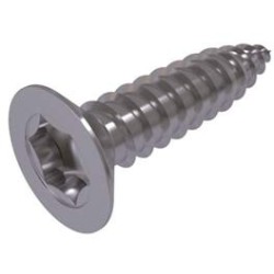CHEMITOOL FASTENERS Tapping Screw Countersunk Head TORX Recessed 6,3x60 DIN7982C-ZN