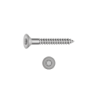 CHEMITOOL FASTENERS Chipboard Screw Countersunk Head TORX Partial Thread DIN 7505A 4X40/25 White Zinc plated