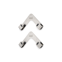 Conjunto de 2 Suportes para Tampas Inox - Space
